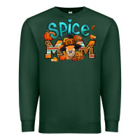 Sports Green thanksgiving spice mom pilgrim cow Premium Sweatshirt - Jasminsmagicworld
