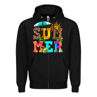 Black summer Zipper Hoodie - RanaPortraitStore