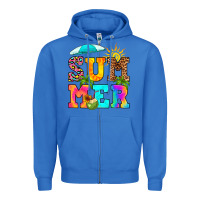 True Royal summer Zipper Hoodie - RanaPortraitStore