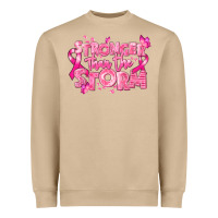 Mushroom stronger than the storm breast cancer Heavyweight Sweatshirt - RanaPortraitStore