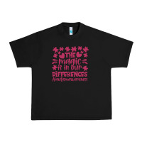 Black the magic is in our diference Urban Heavy Tee - CowhideDigitalArt