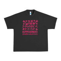 Pigment Black the magic is in our diference Urban Heavy Tee - CowhideDigitalArt
