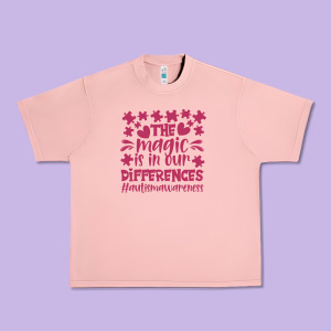 The Magic Is In Our Diference Urban Heavy Tee Designed By Cowhidedigitalart