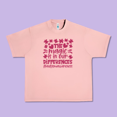 The Magic Is In Our Diference Urban Heavy Tee Designed By Cowhidedigitalart