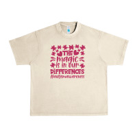 Sandshell the magic is in our diference Urban Heavy Tee - CowhideDigitalArt