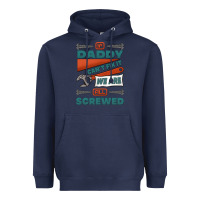 Navy if daddy can't fix it we are all screwed Heavyweight Hoodie - Jasminsmagicworld