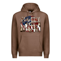 Chestnut baseball mom Premium Hoodie - Jasminsmagicworld