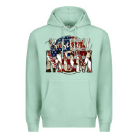 Seafoam baseball mom Premium Hoodie - Jasminsmagicworld