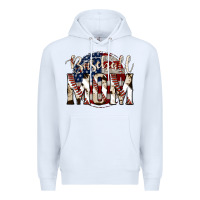 White baseball mom Premium Hoodie - Jasminsmagicworld