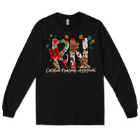 Black RN Licensed Practical Nurse Long Sleeve Tee - CowhideDigitalArt