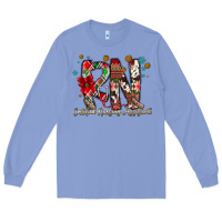Colony Blue RN Licensed Practical Nurse Long Sleeve Tee - CowhideDigitalArt