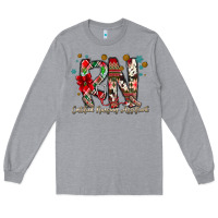 Heather Grey RN Licensed Practical Nurse Long Sleeve Tee - CowhideDigitalArt