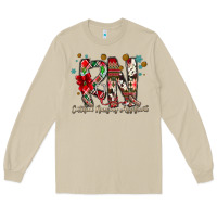 Mushroom RN Licensed Practical Nurse Long Sleeve Tee - CowhideDigitalArt