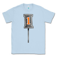 Dusty Blue marker 1 chain fa element Classic Tee - FaDigitalArtStudio