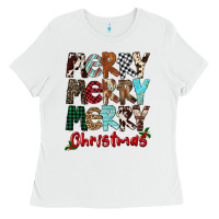 Merry Christmas Ladies Tee | Teevron
