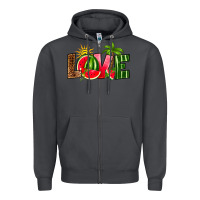 Smoke love watermelon Zipper Hoodie - RanaPortraitStore