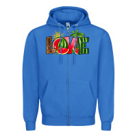 True Royal love watermelon Zipper Hoodie - RanaPortraitStore
