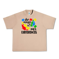 Burro the magic is in our differences Urban Heavy Tee - CowhideDigitalArt