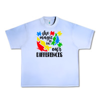 Grape Ice the magic is in our differences Urban Heavy Tee - CowhideDigitalArt