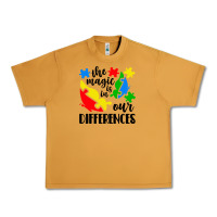 Peanut Butter the magic is in our differences Urban Heavy Tee - CowhideDigitalArt
