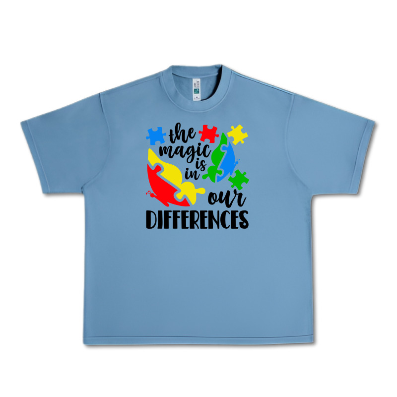 The Magic Is In Our Differences Urban Heavy Tee by CowhideDigitalArt | Teevron