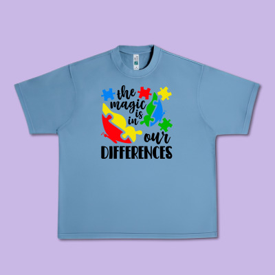 The Magic Is In Our Differences Urban Heavy Tee Designed By Cowhidedigitalart