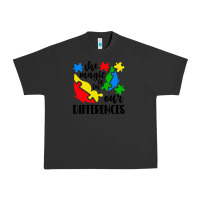 Pigment Black the magic is in our differences Urban Heavy Tee - CowhideDigitalArt