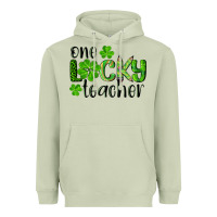 Matcha st. patrick's day one lucky teacher Heavyweight Hoodie - RanaPortraitStore