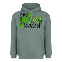Sage st. patrick's day one lucky teacher Heavyweight Hoodie - RanaPortraitStore