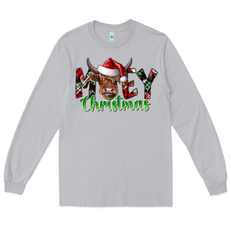 Moey Christmas Long Sleeve Tee by CowhideDigitalArt | Teevron