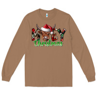 Toasted Coconut moey Christmas Long Sleeve Tee - CowhideDigitalArt