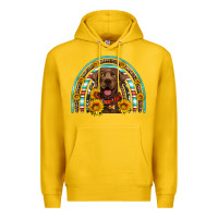 Lemon chocolate labrador rainbow Premium Hoodie - Artiststas