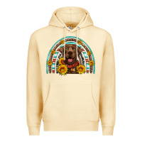 Pina Colada chocolate labrador rainbow Premium Hoodie - Artiststas