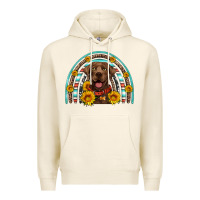 Tofu chocolate labrador rainbow Premium Hoodie - Artiststas