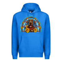 True Royal chocolate labrador rainbow Premium Hoodie - Artiststas