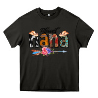 Asphalt Blessed Nana Heavy Core Tee - CowCowDesign