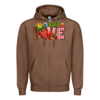 Chestnut love strawberry Zipper Hoodie - RanaPortraitStore