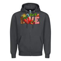 Smoke love strawberry Zipper Hoodie - RanaPortraitStore