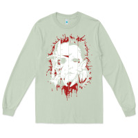 Matcha friends horror face mashup horror movies halloween Long Sleeve Tee - artisFamous