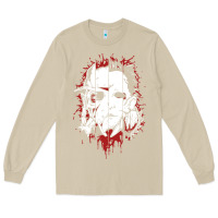 Mushroom friends horror face mashup horror movies halloween Long Sleeve Tee - artisFamous
