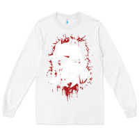 White friends horror face mashup horror movies halloween Long Sleeve Tee - artisFamous
