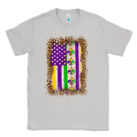 Moon Dust mardi gras usa flag leopard Classic Tee - OliviaCreatesArt