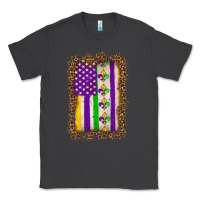 Smoke mardi gras usa flag leopard Classic Tee - OliviaCreatesArt