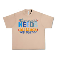 Burro The world needs all kinds of minds Urban Heavy Tee - CowhideDigitalArt