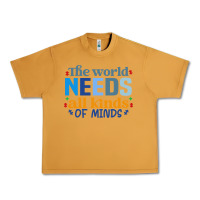Peanut Butter The world needs all kinds of minds Urban Heavy Tee - CowhideDigitalArt