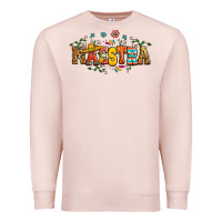 Pale Pink spanish maestra teacher Premium Sweatshirt - RanaPortraitStore