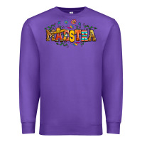 Purple spanish maestra teacher Premium Sweatshirt - RanaPortraitStore