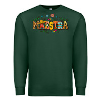 Sports Green spanish maestra teacher Premium Sweatshirt - RanaPortraitStore