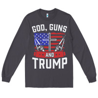 Smoke god guns and trump Long Sleeve Tee - artisFamous
