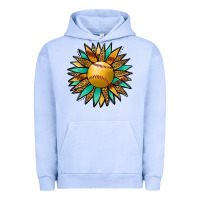 Pigment Grape Ice Softball Sunflower Urban Hoodie - Jasminsmagicworld
